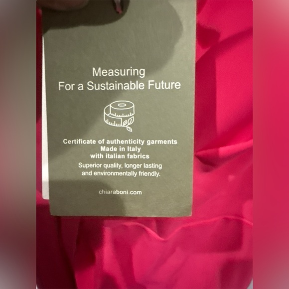 NWT Chiara Boni La Petite Robe Zinon Square Neck sheath Dress – Pink – Size 6 - Picture 8 of 10